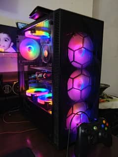 gaming PC with Rx 590