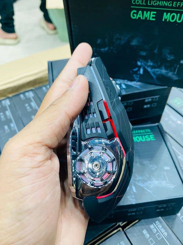 Rechargeable Gamming mouse +Bluetooth 7Light mouses 4