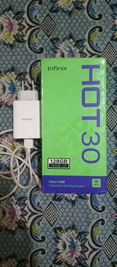 Infinix hot 30 for sale with box charger