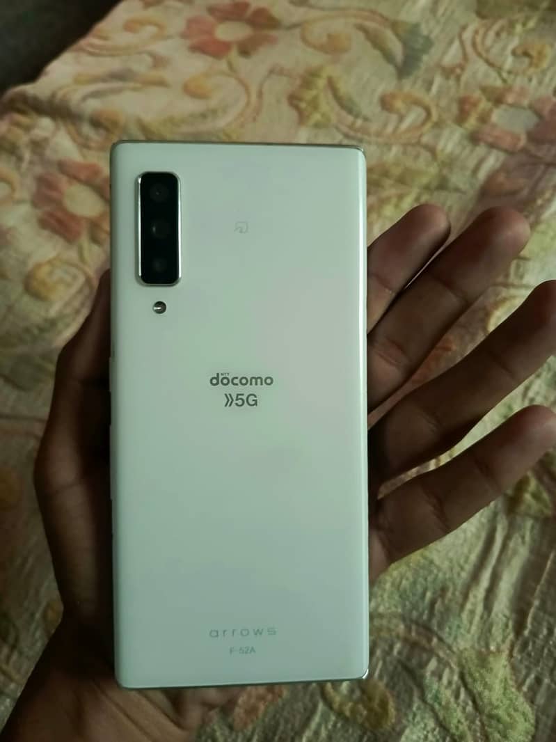 Docomo Fijistu F52A Edge Mobile 5g Supported Non PTA Tax 6000 3