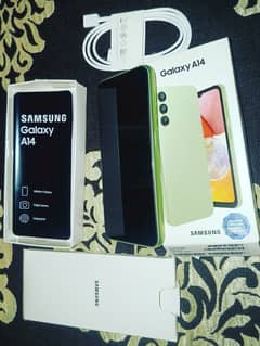 Samsung Galaxy 5G A14 6GB Ram 128GB phone is in good condition.