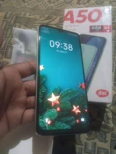 ITEL A50 8GB 64GB ALL OKAY JUST BOX OPEN 336/4971/711.