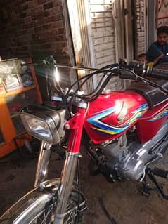 Honda CG 125 2018 Model Lahore Register