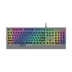 AULA F2099 Ultra Thin Mechanical Keyboard Blue Switches