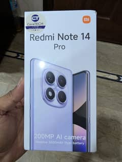 Brand New Boxed Packed | Redmi Note 14 Pro | Black 8GB 256GB