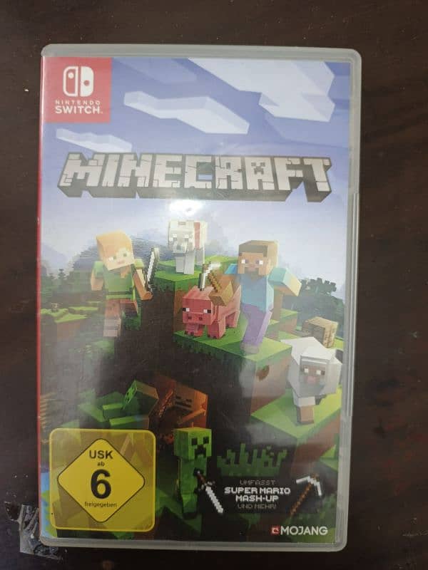Nintendo switch games  FIFA 23 special edition + Minecraft 2