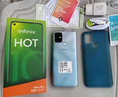 infinix Hot 10 4GB Ram & 64GB,*ist Hand,Duel SiM, Lusssshh 10/9.5,*