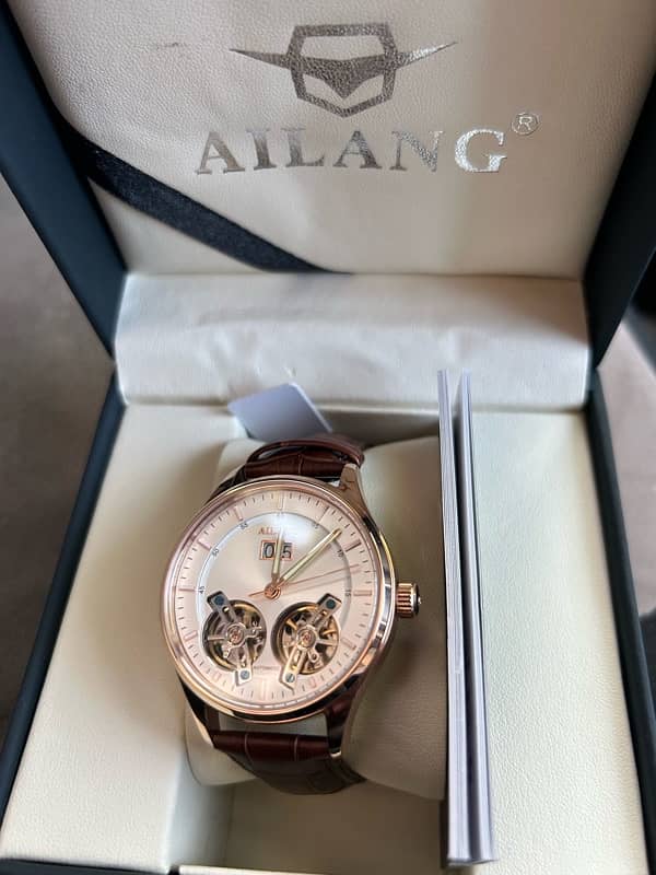 AILANG DOUBLE TOUR BILLON AUTOMATIC WATCH 2