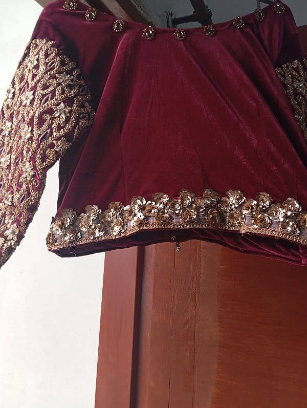 Lengha with short kurti. 3