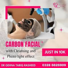 Carbon Facial (Whitening Eid offer)