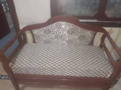 Wooden Sofa 5 seater