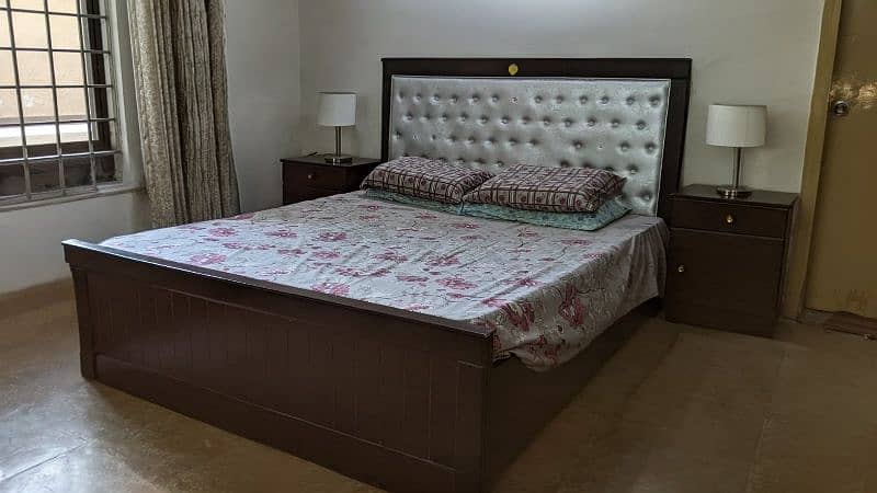 Double Bed Queen Size without Mattress 1