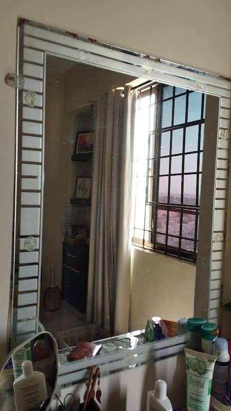 dressing wall fixing drawer with mirror 2