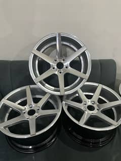 Emotion R 17 inch 8.5jj all Up for sale  tyres rapid p609 215/45/17