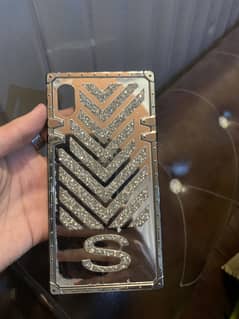 Branded Silver Color IPhone XS Max Case