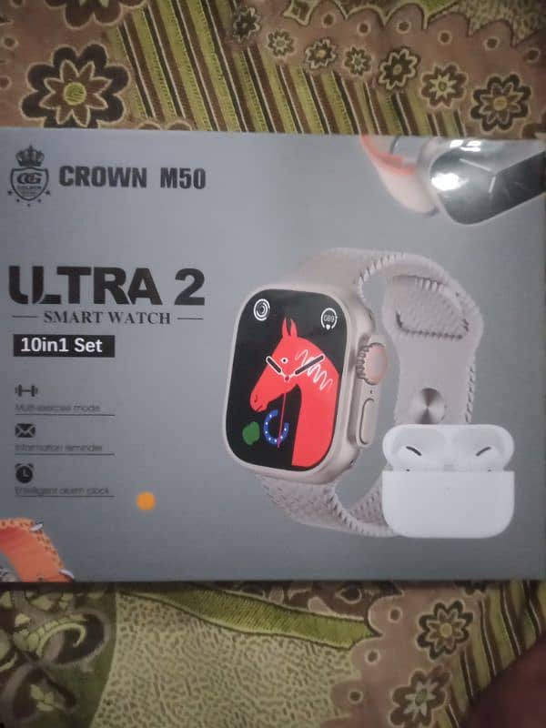 Crown M50 ultra 02 smart watch 0