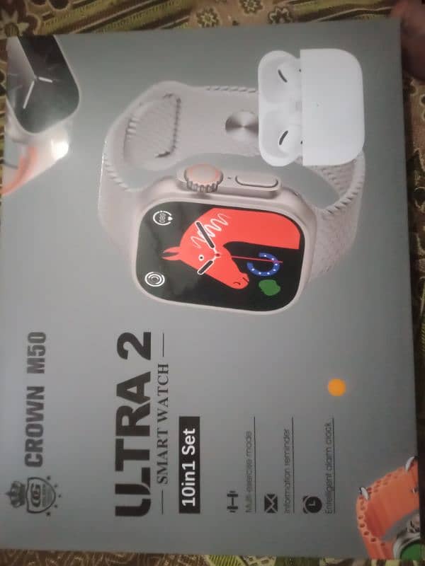 Crown M50 ultra 02 smart watch 1