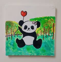 Hand made acrylic painting| painting for kids room| acrylic on canvas