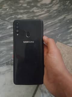 Samsung A20s mobile black color