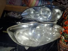 corolla gli 2005 model front head lights