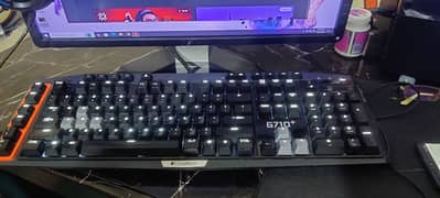 Logitech g710 + mechanical keyboard