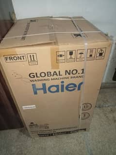 Haier Fully Automatic Washing Machine brand new