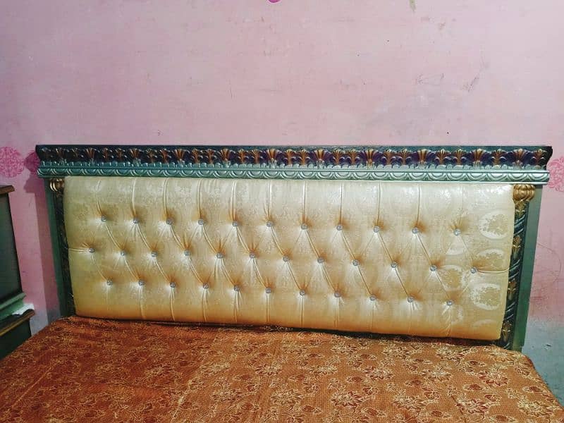 Bed, Foam matters and Dressing Table 1