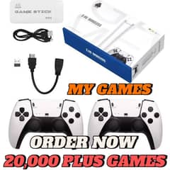 USB STICK 20K PLUS 2.4G WIRELESS + 2 CONTROLLERS AT MY GAMES