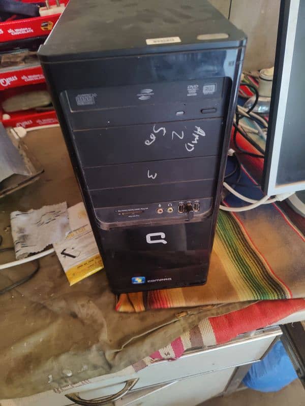 full computer CPU , Lcd ,Mouse ,Keyboard ,Speaker &all kinds of wires 6