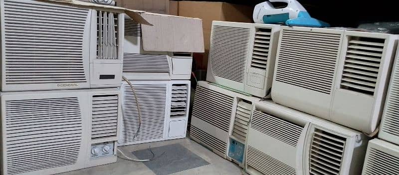 used and new window ac pona ton 0