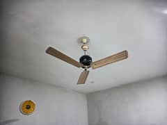 Antique and beautiful ceiling fan in running condition.