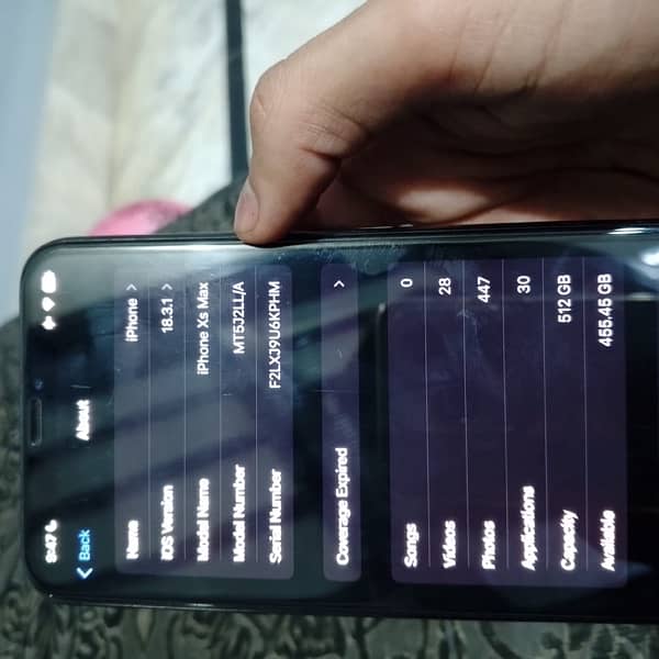 The IPhone XS max 2