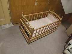 Baby Cot with swing is available for sale