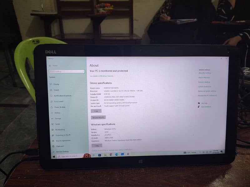 Dell All in one 20 inch touch 1