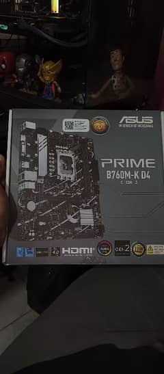 Asus Prime B760m-k With i3-12100