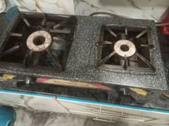 2 burner heavy weight stove