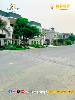 1 Kanal Cheapest Plot for SALE in Block M2 Lake City Lahore