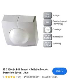 IS 3360-24 PIR Sensor - Reliable Motion Detection