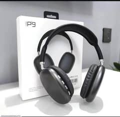 Black Wireless Head Phones , Long Lasting  Battery