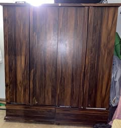 brown wardrobe