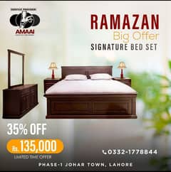 Signature big siz complete solied bed