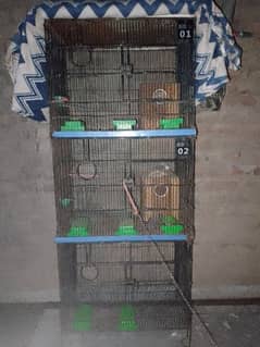 3 potion cage forant box option good condition