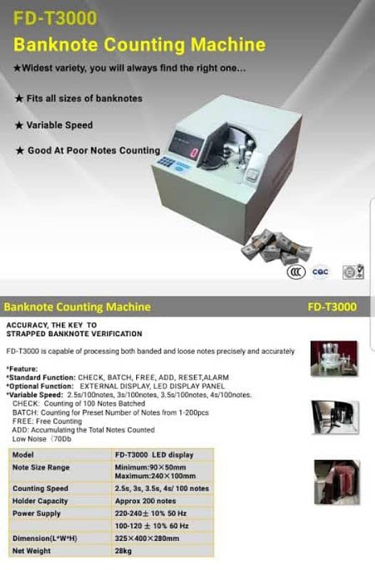 Note Counting Machine 2