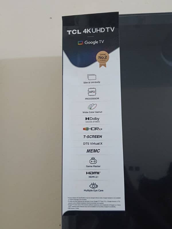 original tcl google tv led 43p71b 9