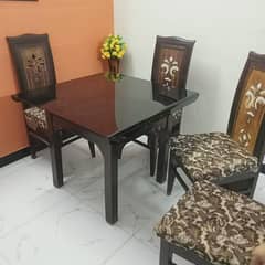 Dining table 4 chairs