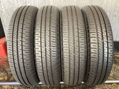 4Tyres Set 145/80/R/13 Dunlop Enasave Just Like Brand New