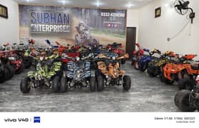 Off Road kids Petrol Atv Quad 4 Wheels Bikes Delivery In All Pakistan