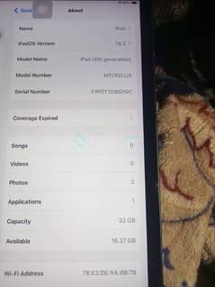 ipaid 8th generation 32gb 10/8 condition