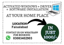 Window Installation, Driver and Software, repair & services