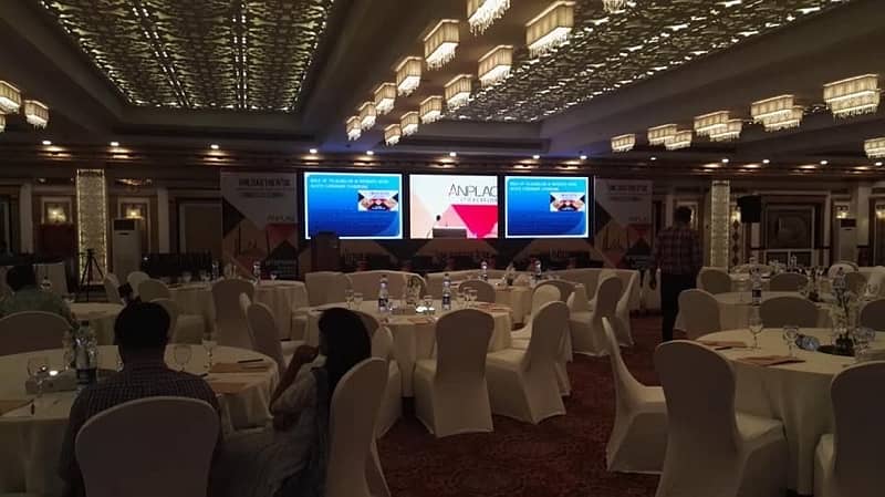 SMD Screen/Dj Sound System/Truss Lights/Projector/LEDs/Lighting Floor 4